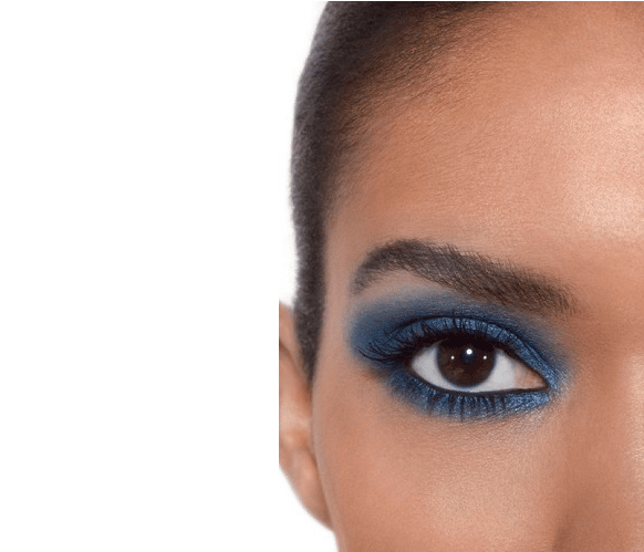 Makeup with blue shadows: how to make relevant option