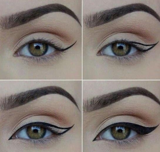 Tips for beginners: how to draw arrows liquid eyeliner