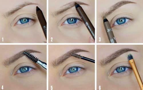 Easy makeup for every day for brown, green, blue eyes. Step by step instructions beautiful make up for beginners.