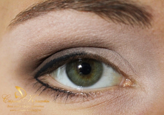Makeup for green eyes - the right a master class with a photo of several technologies for applying