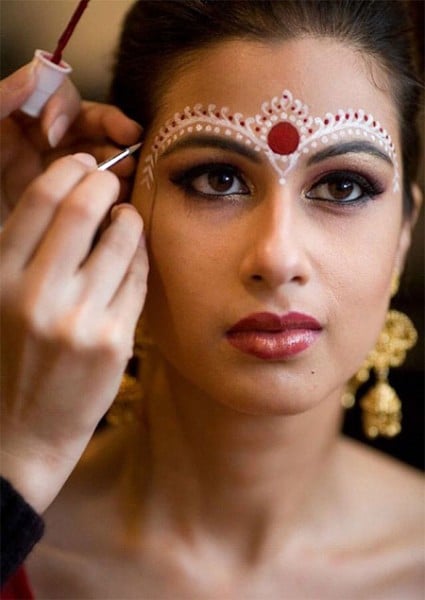 Индийский макияж 2