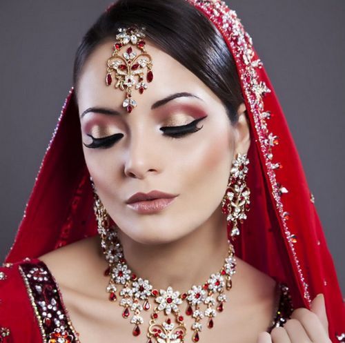 Индийский макияж 4