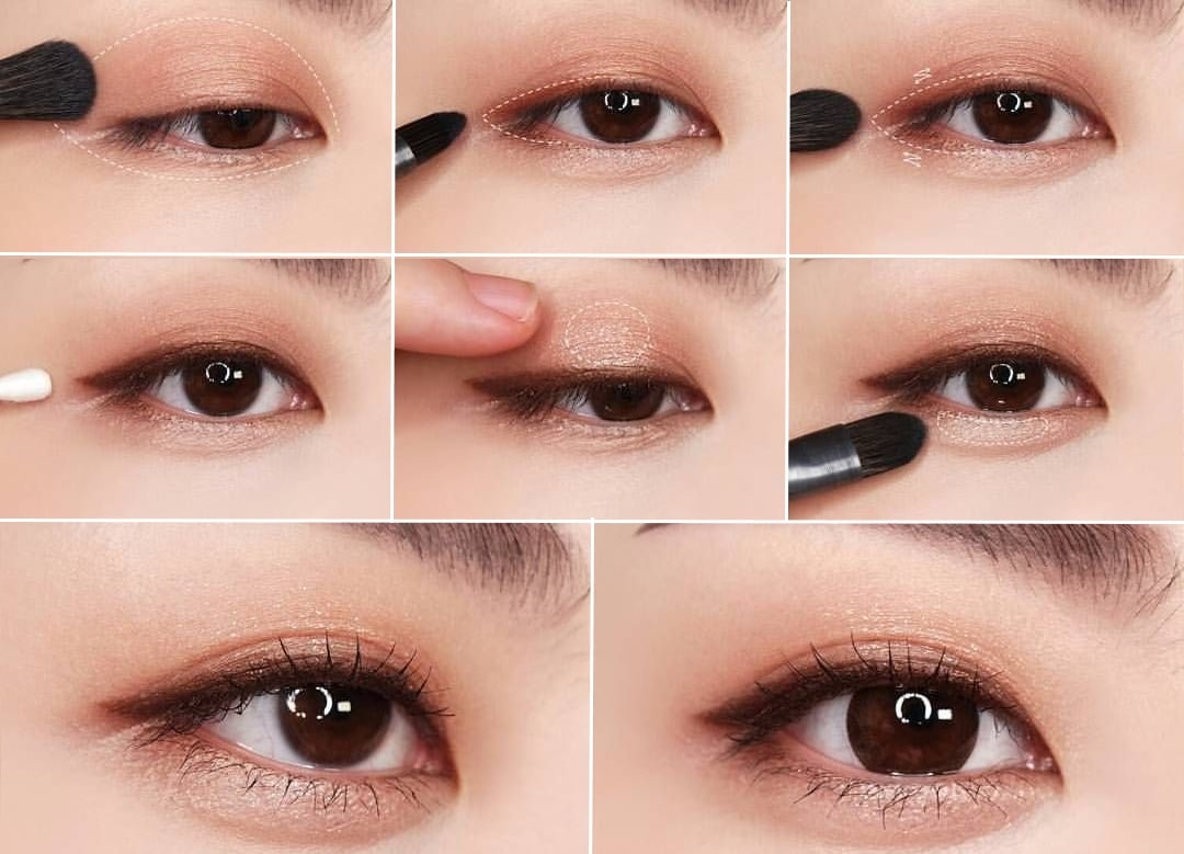 Корейский макияж глаз